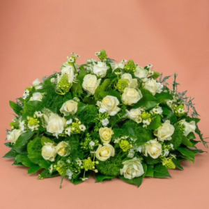 Biedermeier wit 40 cm