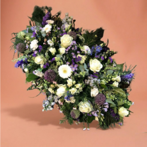 Rouwarrangement Sereen Purper