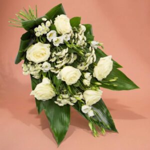 Funeral Bouquet White Elegance